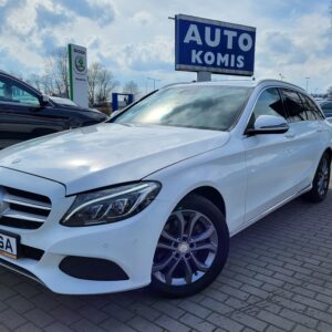 Mercedes-Benz Klasa C220d Navi Parktronic Full LED Climatronic Skóra VAT 23%