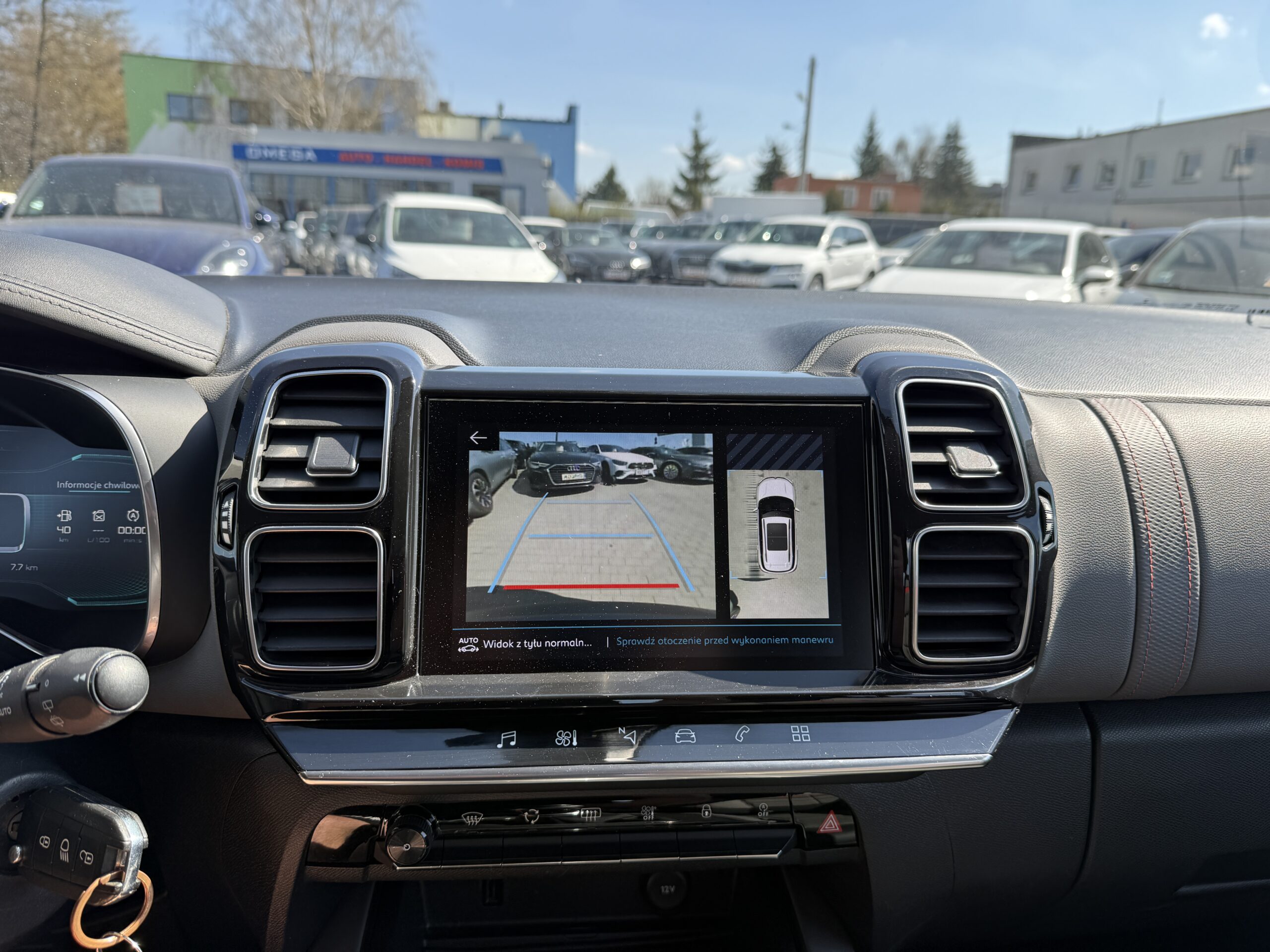 CitroenC5 Aircross FEEL Navi Kamery 360 Asystent pasa Virtual Cockpit - obrazek 17