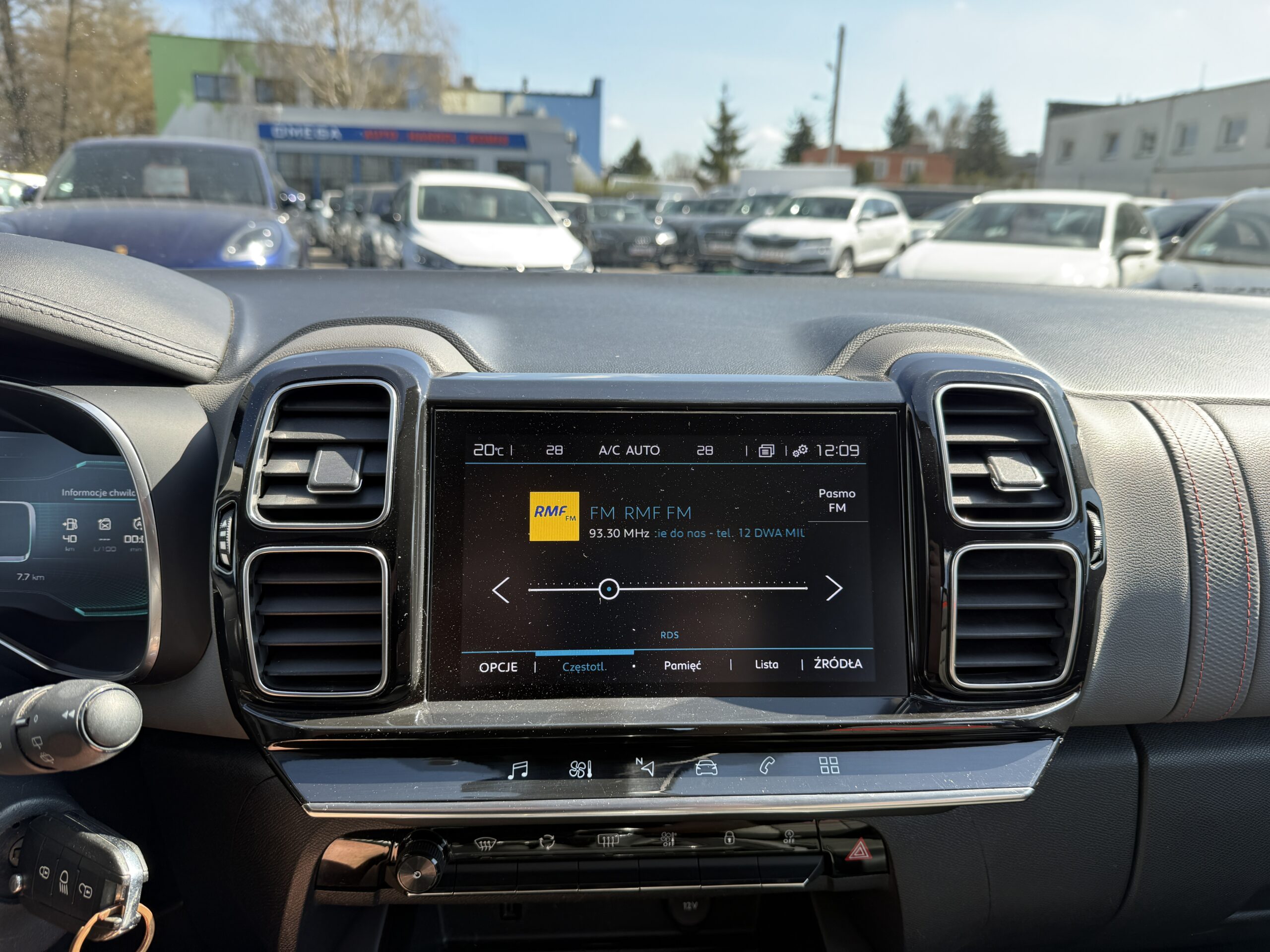 CitroenC5 Aircross FEEL Navi Kamery 360 Asystent pasa Virtual Cockpit - obrazek 22