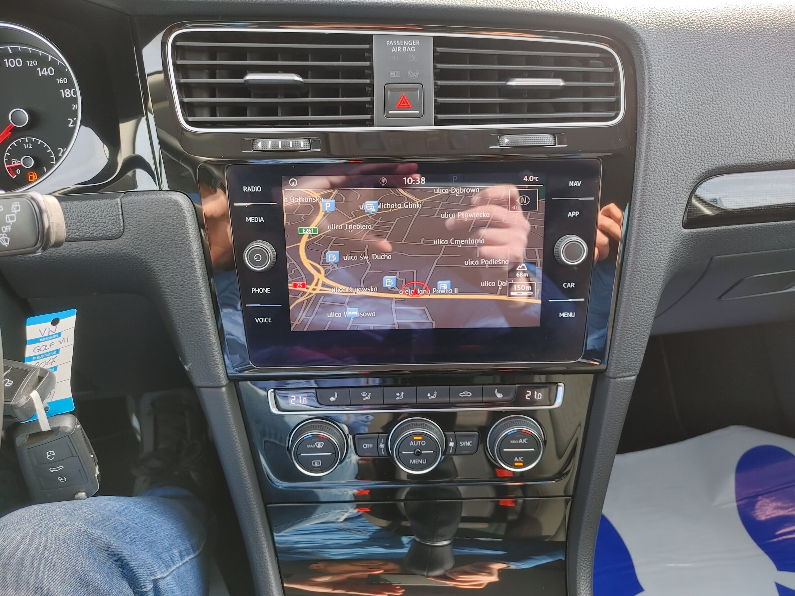 Volkswagen Golf Variant Navi Full LED Parktronic Climatronic ACC Akt. tempomat DYNAUDIO - obrazek 12
